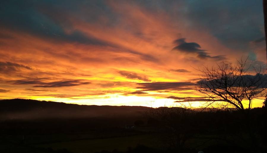 Fotos: Las estampas que deja el atardecer en Asturias