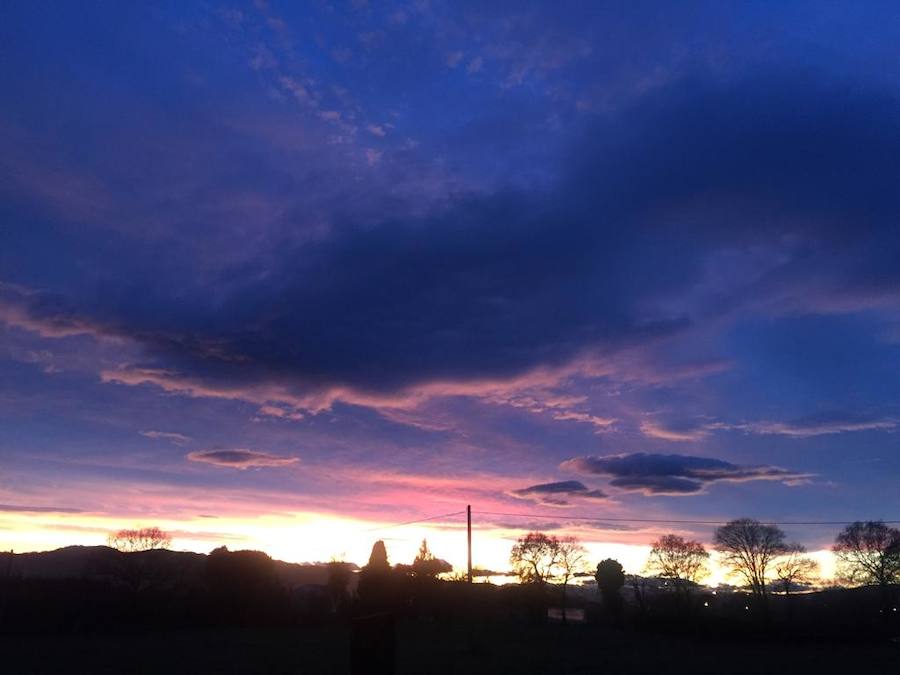 Fotos: Las estampas que deja el atardecer en Asturias