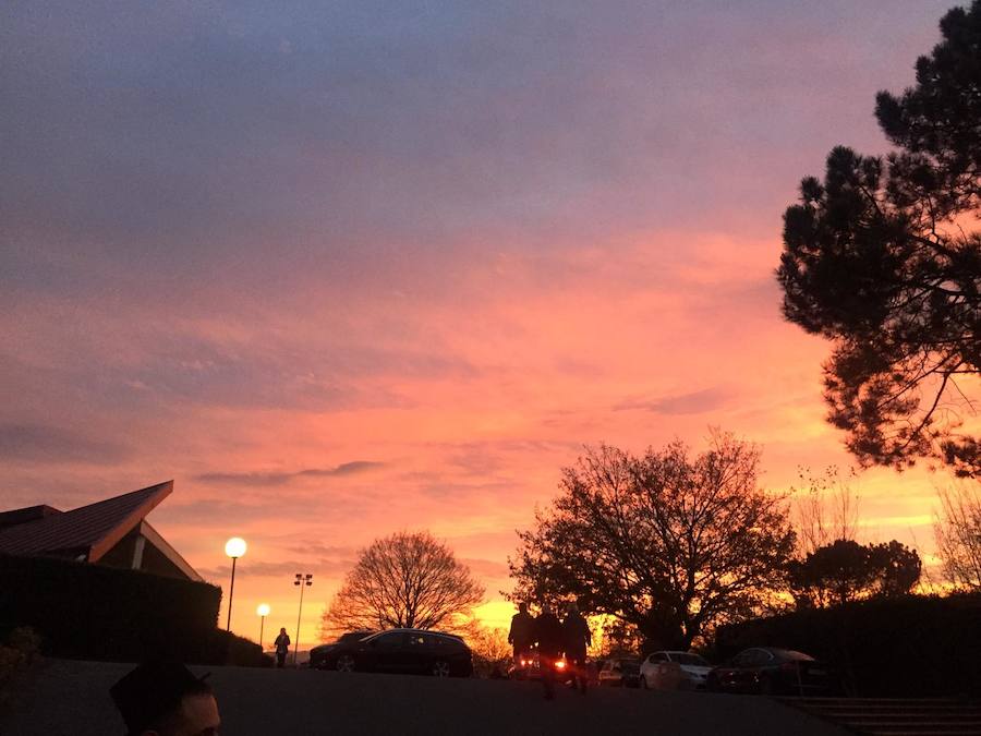 Fotos: Las estampas que deja el atardecer en Asturias