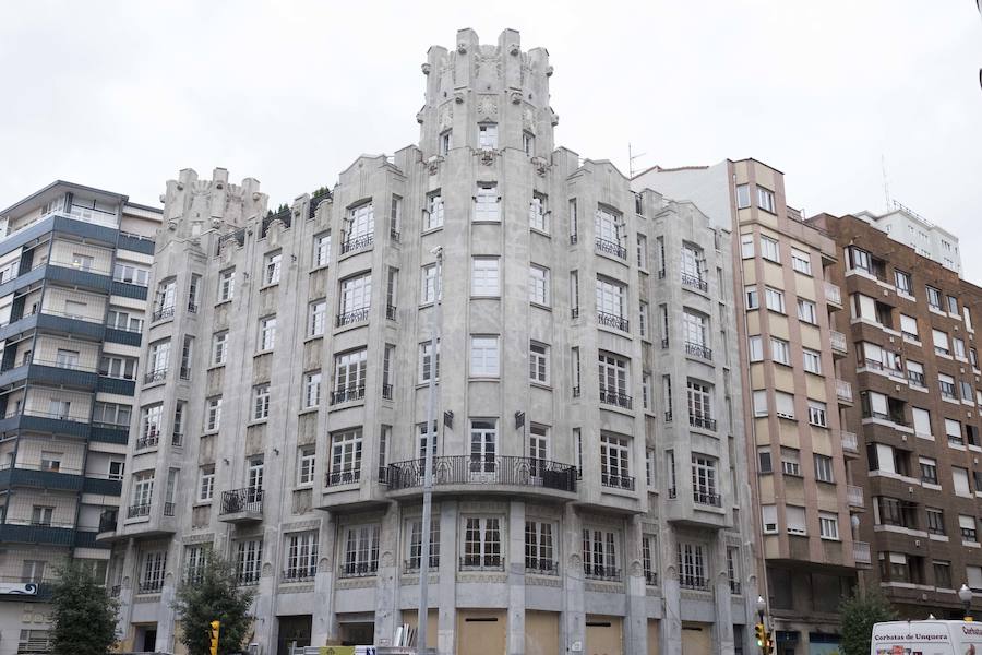 Rehabilitación para hotel. Proyecto llevado a cabo por la constructora Los Campos en Marqués de San Esteban número 27 en un edificio de Manuel del Busto.