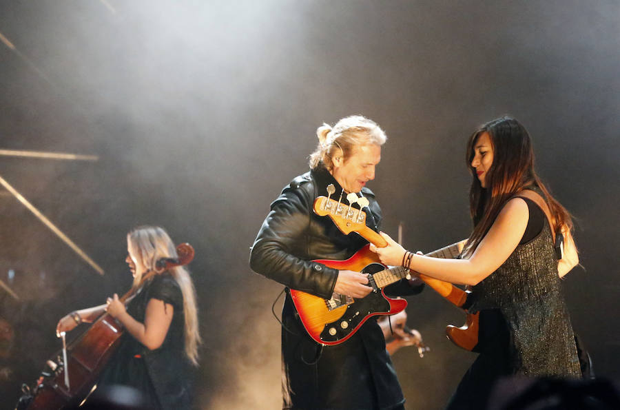 El violinista no defraudó con 'La increíble gira del violín' en su actuación en el Palacio de Deportes de Gijón. Un concierto enmarcado en el Metrópoli Winter 2018