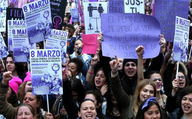 Manifestación del pasado 8 de marzo.