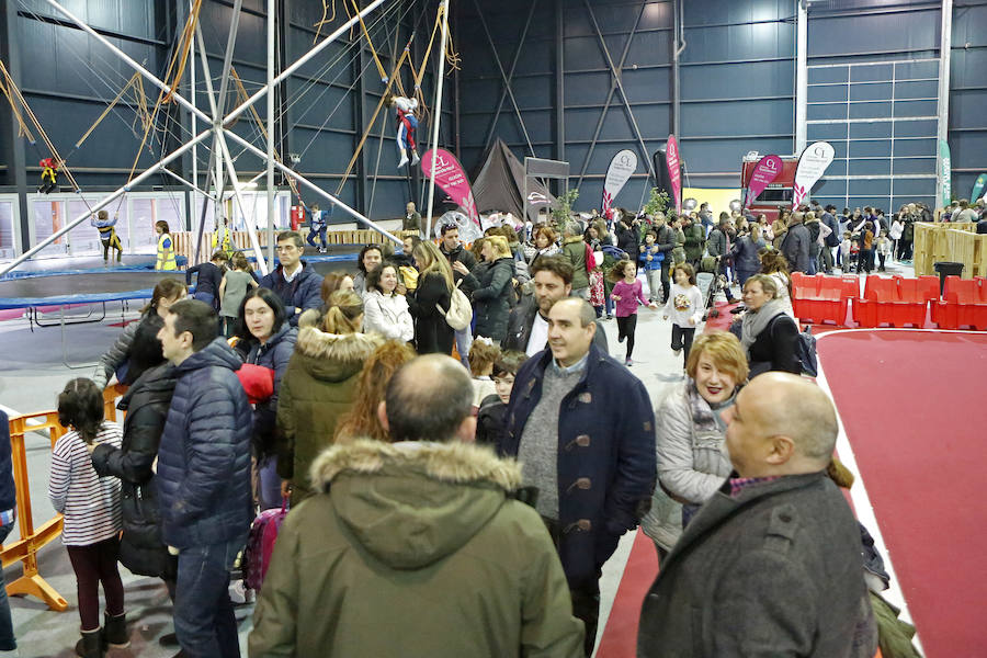 Hasta el 4 de enero, el recinto ferial de Gijón se dedica en cuerpo y alma al ocio y la diversión para los niños