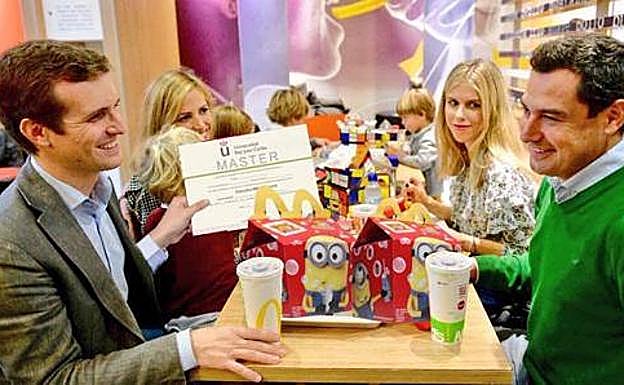 La campaña electoral en Andalucía también dio mucho juego, que puede servir de Christmas - EFE