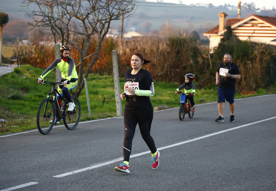 Llanera también se sumó a la tradicional carrera de Sal Silvestre con un recorrido desde Lugo de Llanera hasta Posada de Llanera 