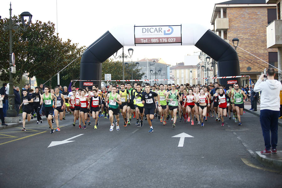 Llanera también se sumó a la tradicional carrera de Sal Silvestre con un recorrido desde Lugo de Llanera hasta Posada de Llanera 