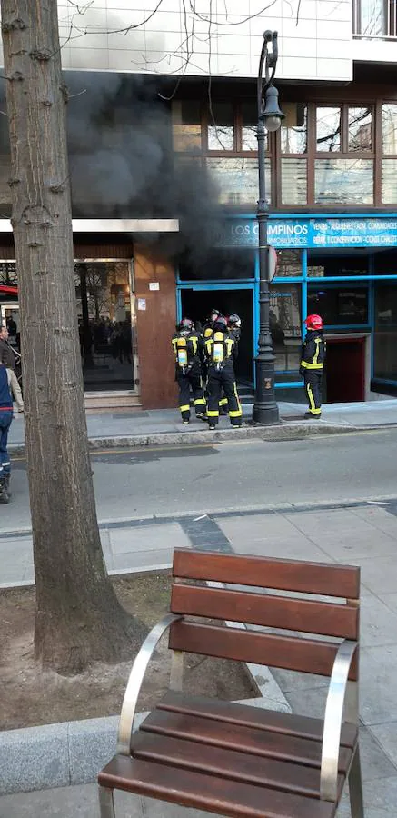 El suceso se produjo en la zona de Los Campinos y no se han producido víctimas.