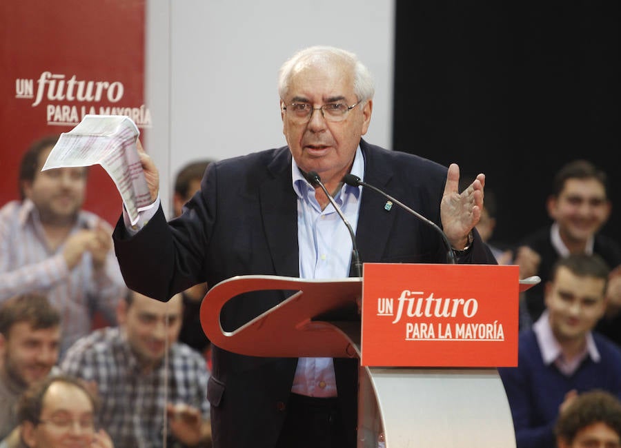 El expresidente del Principado de Asturias ha muerto de forma repentina en su domicilio giijonés a los 75 años