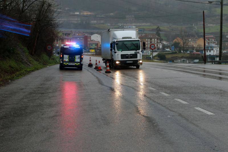 La región se mantiene en situación de prealerta por nevadas con un despliegue especial de máquinas quitanieves. 