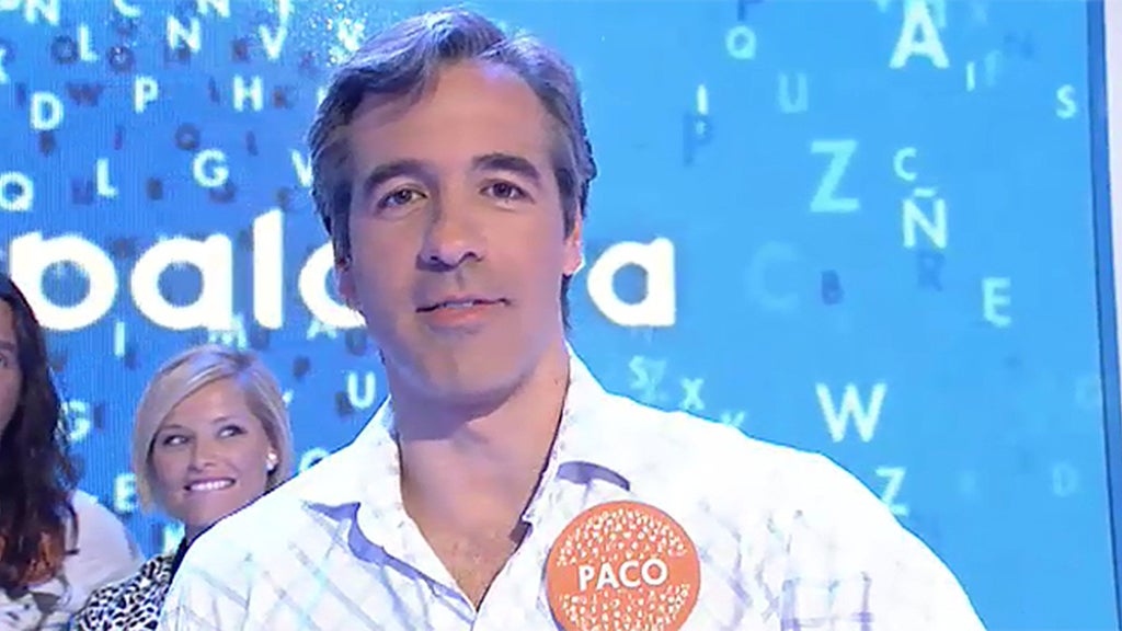 Paco de Benito en 'Pasapalabra'. 