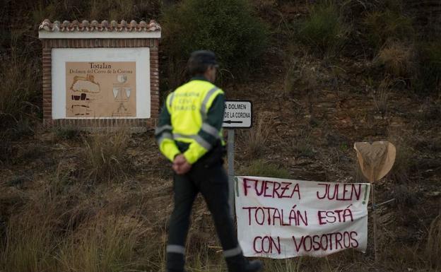 La carta de un guardia civil desde Totalán: «Sentimos el aliento de España entera»