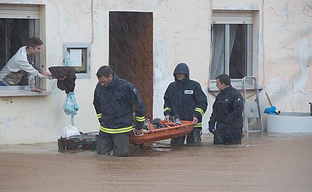 Asturias, otra vez anegada tras las intensas tormentas