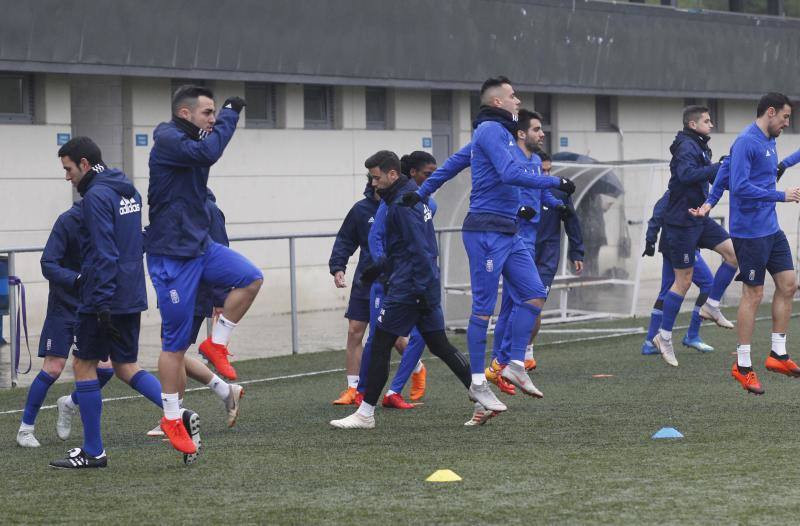 Fotos: Entrenamiento Real Oviedo (24-01-2019)