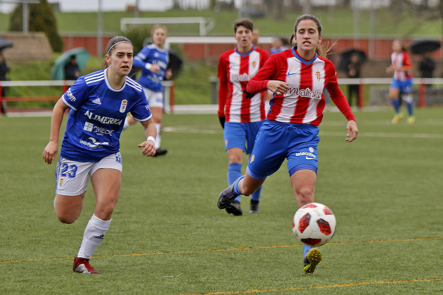 Fotos: El Oviedo gana el derbi femenino al Sporting