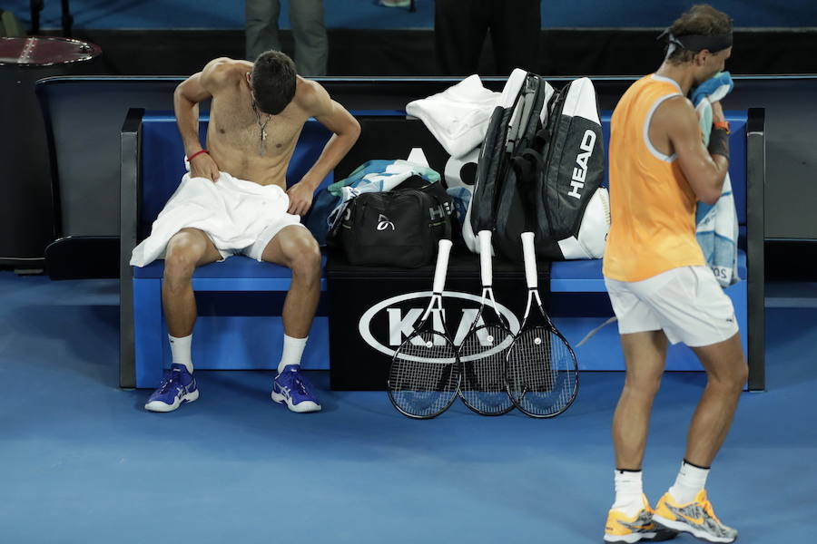 Novak Djokovic y Rafa Nadal disputan la fina del Abierto de Australia, el primer Grand Slam de la temporada.