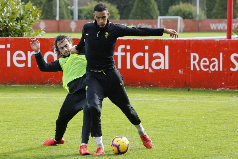 Fotos: Entrenamiento del Sporting (28/01/19)