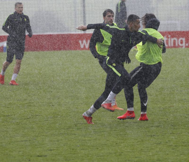 Fotos: Entrenamiento del Sporting (28/01/19)