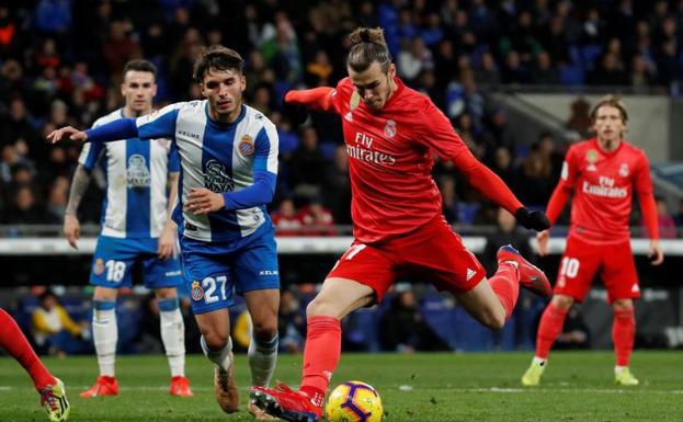 Bale regresó con gol ante el Espanyol. 