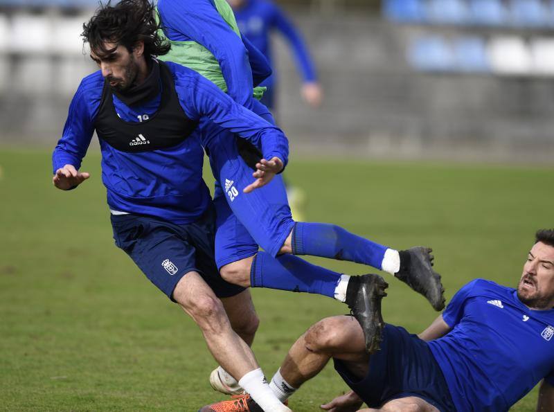 Fotos: Entrenamiento del Real Oviedo (30/01/2019)