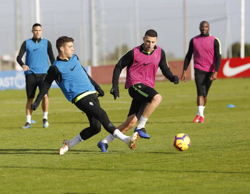 Fotos: Entrenamiento del Sporting (30/01/2019)