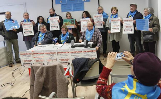 Asociaciones de pensionistas convocan protestas este sábado en varias localidades de Asturias