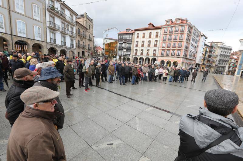 Las principales concentraciones han tenido lugar en Oviedo, Gijón y Avilés. 