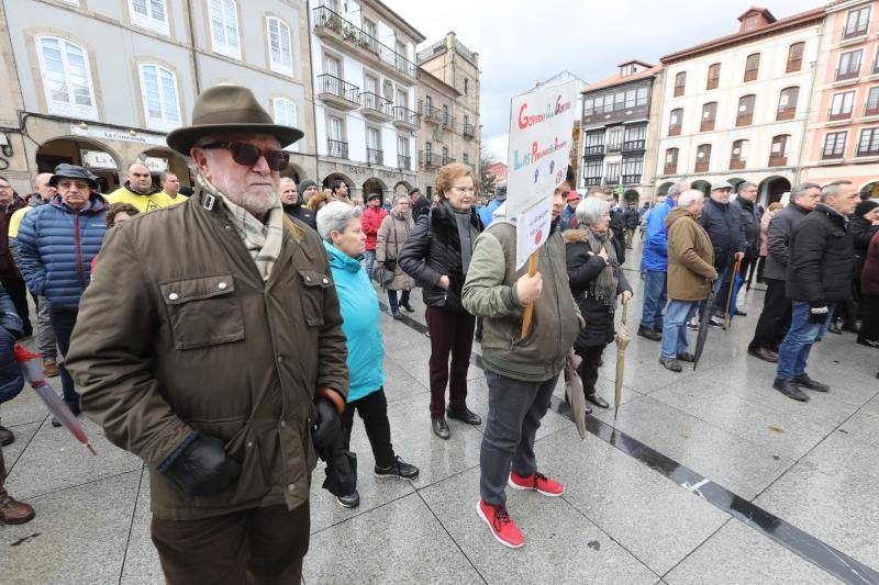 Las principales concentraciones han tenido lugar en Oviedo, Gijón y Avilés. 