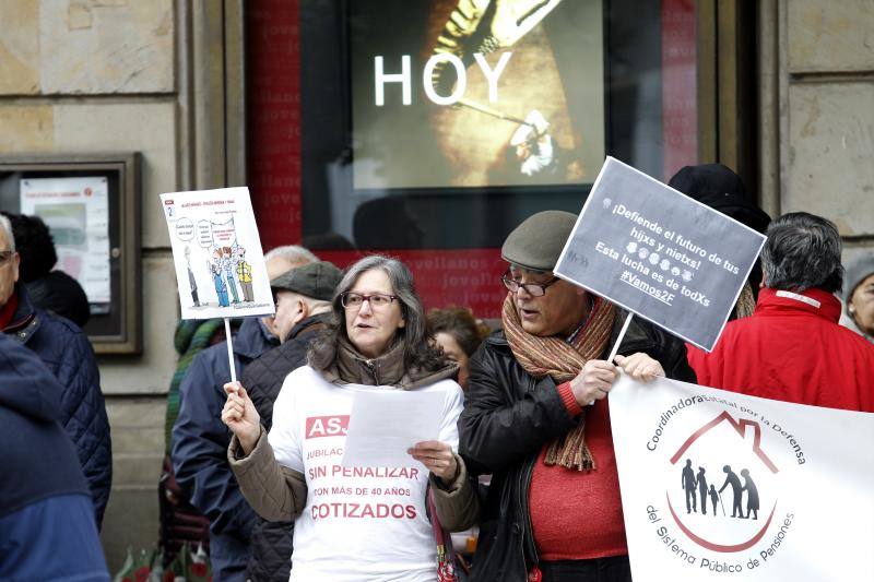 Las principales concentraciones han tenido lugar en Oviedo, Gijón y Avilés. 