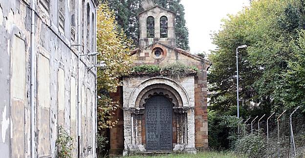 La capilla de La Vega, que el Ministerio de Defensa cede a la ciudad, junto con el claustro. 