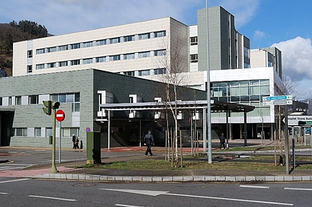 El Hospital Álvarez-Buylla, en Mieres, el de referencia en el área del Caudal. 