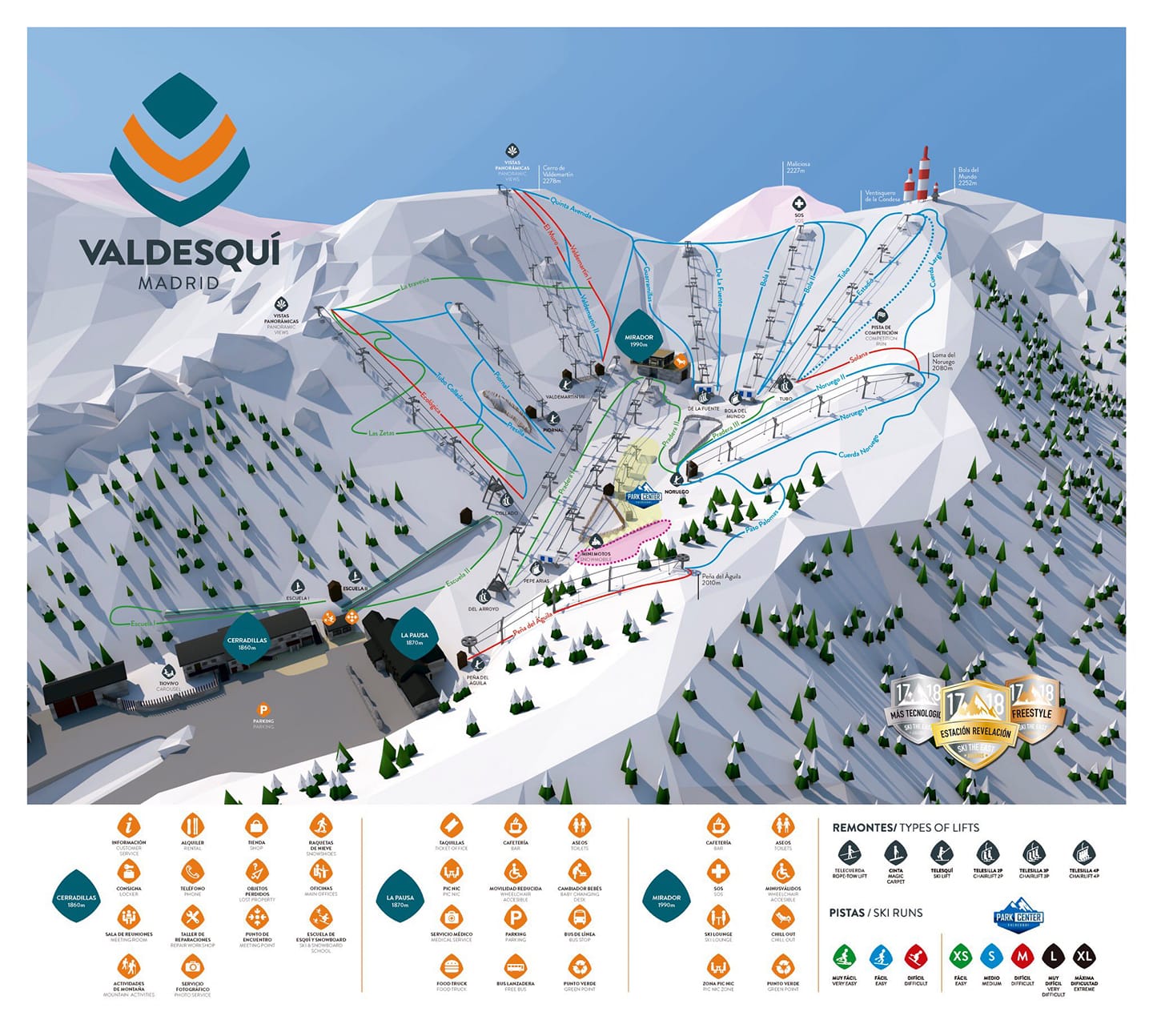 Nuevo plano de pistas de la estación de Valdesqu