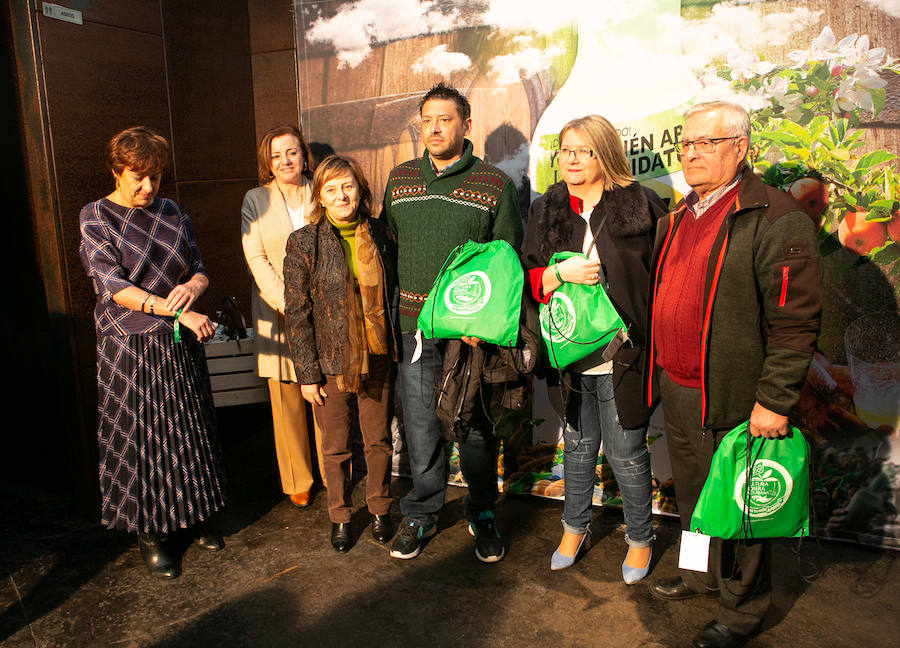 El llagar de Trabanco acoge el primer acto para recabar adhesiones a la candidatura de la cultura sidrera a Patrimonio Inmaterial de la Humanidad de la Unesco.