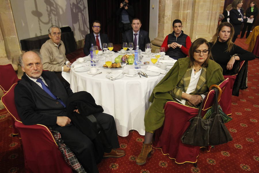 El presidente de FADE ofreció una conferencia organizado por AsturManager en el Hotel Reconquista de Oviedo, amparándose en el documento de '22 medidas ineludibles' presentado por la patronal el pasado noviembre,