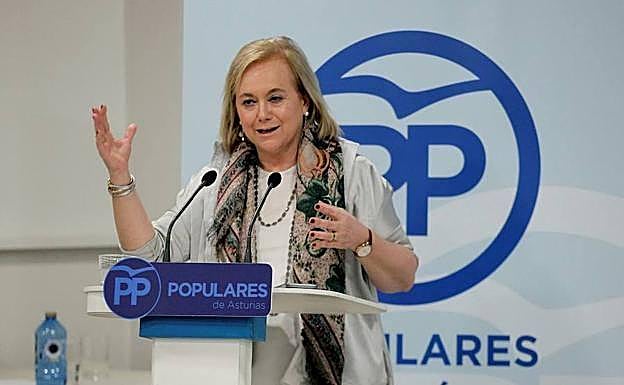 Mercedes Fernández llama a los asturianos a participar en la concentración de mañana en defensa de la unidad de España