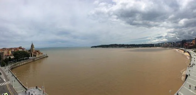 Bahía de San Lorenzo, en junio de 2018. 