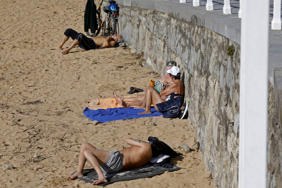 Las temperaturas estos días en El Principado hacen disfrutar de días primaverales