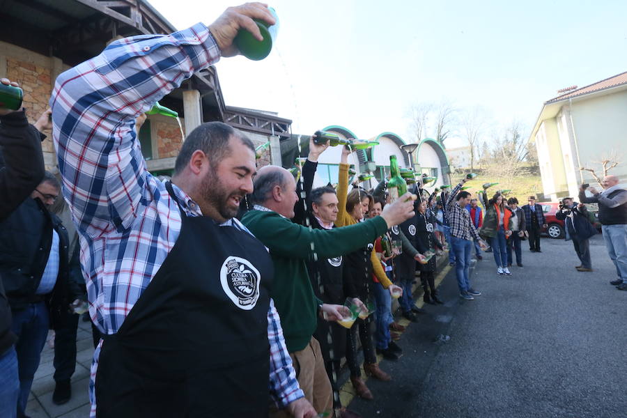 Apoyo desde toda Asturias a la candidatura de la cultura sidrera a Patrimonio de la Humanidad con las vistas puestas en marzo de 2019