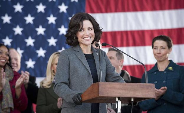 Julia Louis-Dreyfus es la protagonista de 'Veep'.