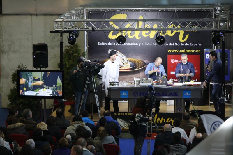 El salón de la alimentación y el equipamiento del norte arranca en el pabellón de La Magdalena con nombres de la alta cocina, como Sergi Arola entre los principales atractivos.