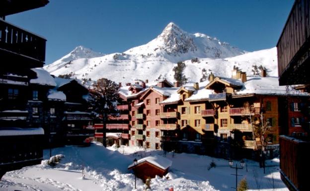 Estación de esquí Les Arcs, en la localidad francesa de Bourg Saint Maurice.