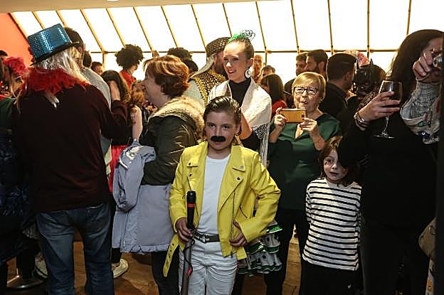 Encuentro de peñas celebrado aye en el hotel 40 Nudos. 