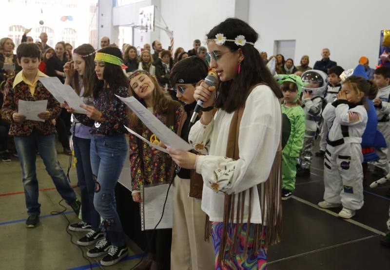 Fotos: Fiesta de disfraces entre los escolares gijoneses