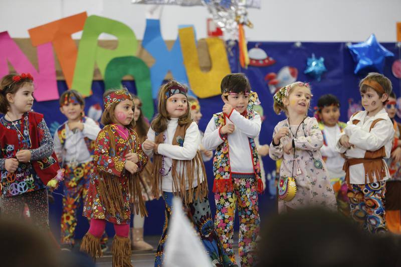 Fotos: Fiesta de disfraces entre los escolares gijoneses