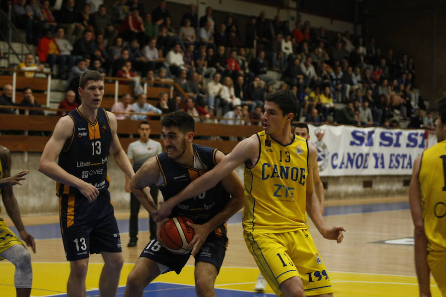 Con un gran acierto en el lanzamiento exterior los de Javi Rodríguez solventaron en el último cuarto su duelo ante el Real Canoe