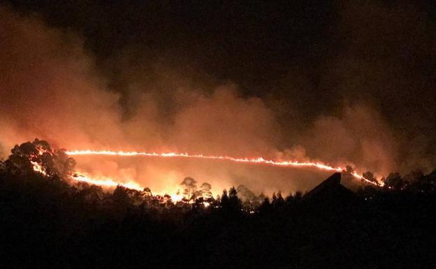 Agentes del Medio Natural dicen que Asturias carece de un operativo eficaz de vigilancia para evitar incendios