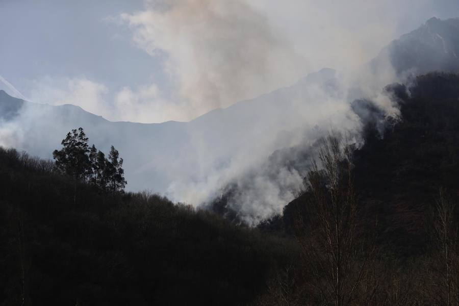 Fotos: Las imágenes que deja el fuego en Soto de los Infantes, en Salas