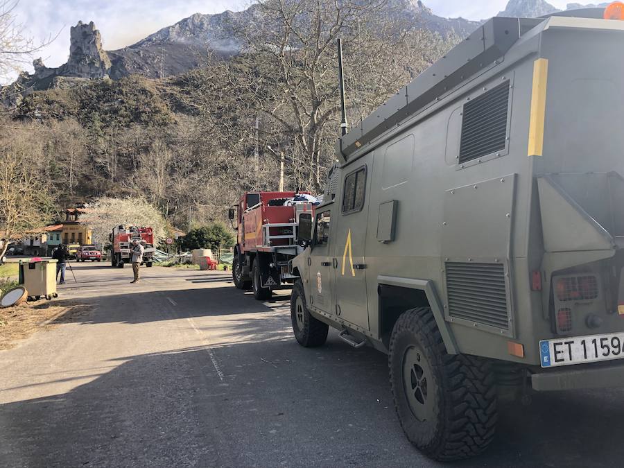 Fotos: Los incendios azotan el oriente asturiano