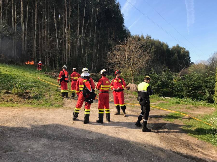 Fotos: Los incendios azotan el oriente asturiano