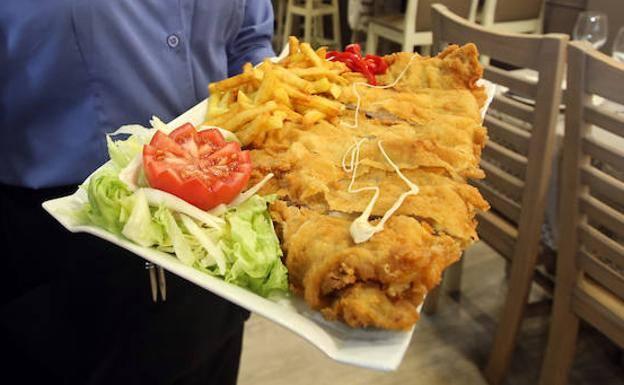 El cachopo es uno de los platos más deseados. 