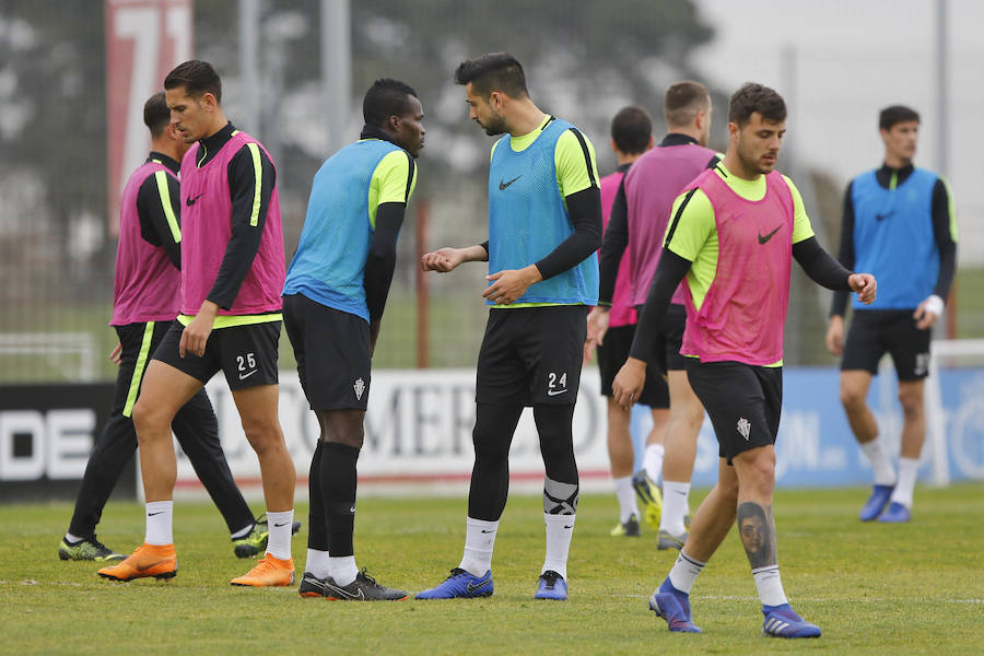 Fotos: Entrenamiento del Sporting (06-03-2019)